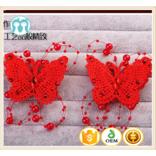 chinese traditional style lace beaded bow for kids wedding party wear heandwear retro palace hair ornaments headdresses